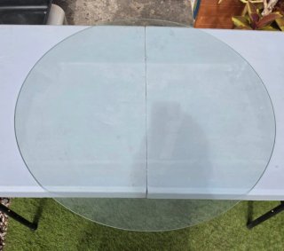 Cristal redondo para mesa
