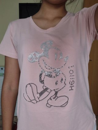 Camiseta Minnie Brillante Talla M