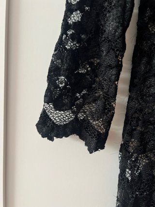 Vestido Zack London encaje negro Talla S