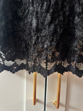Vestido Zack London encaje negro Talla S