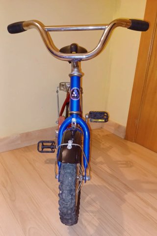 Bicicleta Infantil 12" Roja y Azul