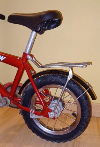 Bicicleta Infantil 12" Roja y Azul