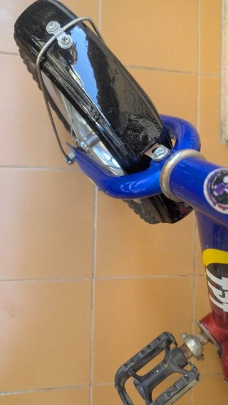 Bicicleta Infantil 12" Roja y Azul