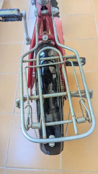 Bicicleta Infantil 12" Roja y Azul