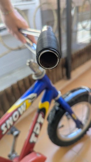 Bicicleta Infantil 12" Roja y Azul