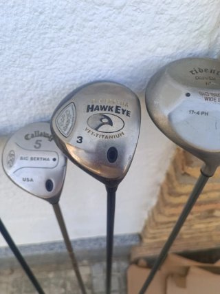 Lote de 4 maderas golf