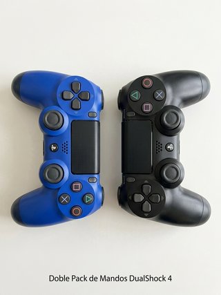 PACK PS4 500GB + 14 juegos + 2 mandos