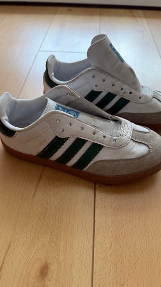Adidas Samba Verde y Blanco