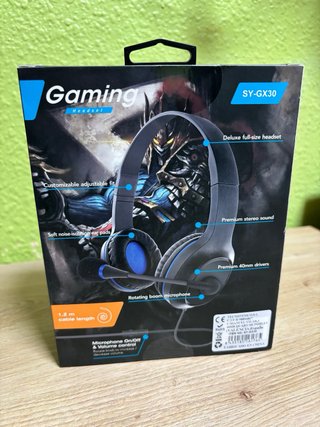 Auriculares Gaming SY-GX30 con Micrófono