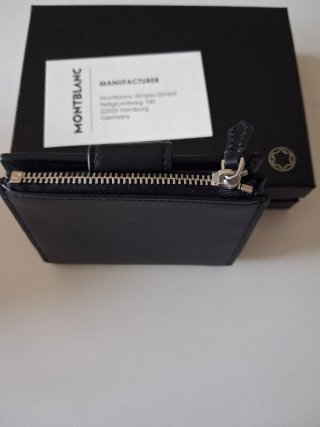 Cartera Montblanc Negra Pequeña