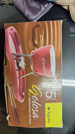 Set cioccolatiera Golosa Tognana 5 pezzi