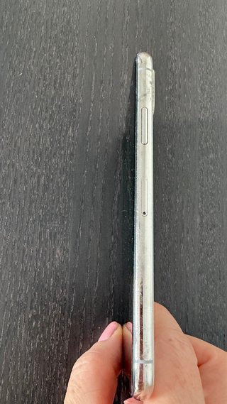 iPhone XS blanco plateado , estado muy bueno