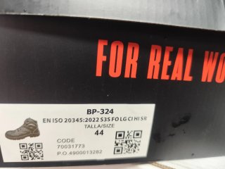 Botas de seguridad Kingsmann negras