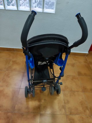 Passeggino leggero Chicco Echo blu