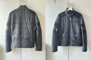 Giacca Philipp Plein Biker Trapuntata Uomo