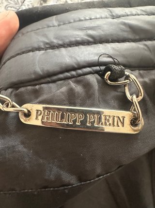Giacca Philipp Plein Biker Trapuntata Uomo
