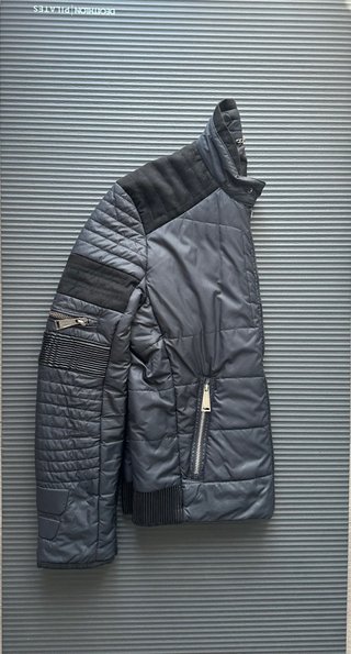 Giacca Philipp Plein Biker Trapuntata Uomo
