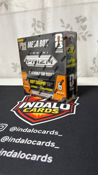Mega Box Panini Prizm FIFA World Cup 2026 Sellado