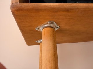 Soporte / mueble para piano teclado mid-century