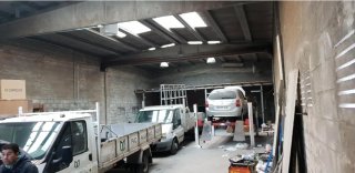 Se alquila nave diafana de 220m² en Coruña