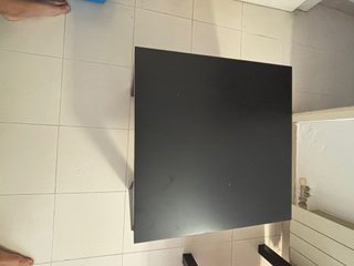 Mesitas auxiliares negras IKEA