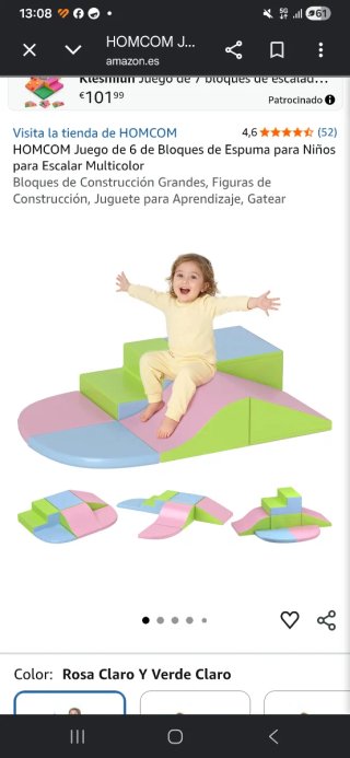 Bloques de espuma para niños