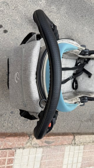 Carrito Bebé Bugaboo Gris y Azul