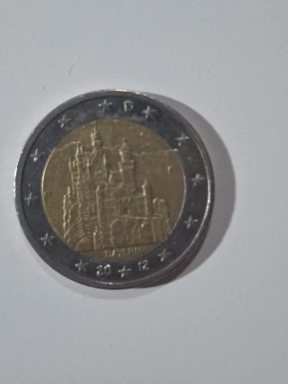 Moneda 2€ Bayern 2012