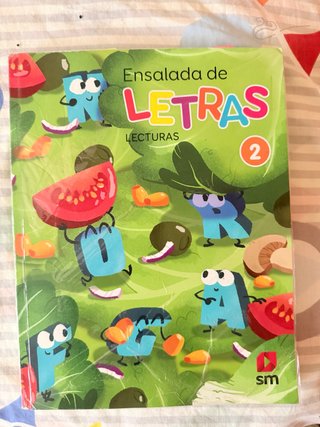 Ensalada de letras 2, Primaria lecturas