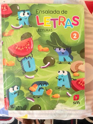 Ensalada de letras 2, Primaria lecturas