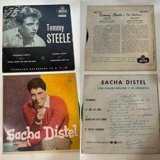 12 vinilos EP 7 pulgadas (45 RPM) - €/ud