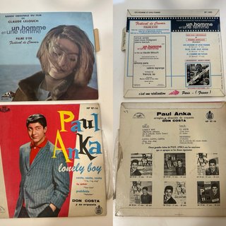 12 vinilos EP 7 pulgadas (45 RPM) - €/ud