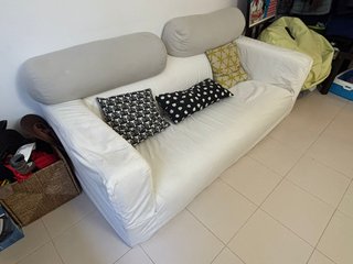 Sofá Blanco IKEA Klippan