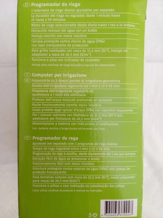 Programador de riego Florabest