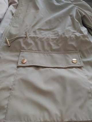 Parka beige talla M