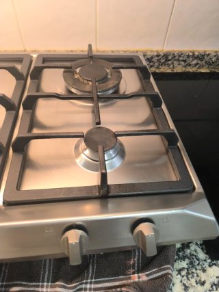 Encimera de gas natural 4 fuegos Teka