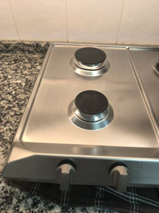 Encimera de gas natural 4 fuegos Teka
