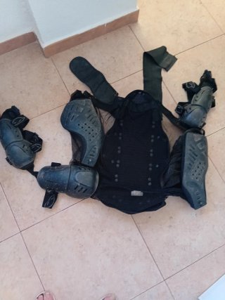 Peto moto, quads, atv, con protecciones, 2XL