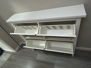 Zapatero Ikea Gullaberg Blanco
