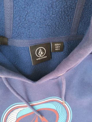 Sudadera hoodie Volcom Azul Talla S