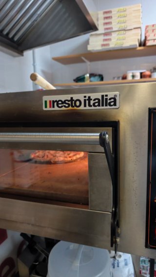 Horno Pizza Resto Italia + Soporte