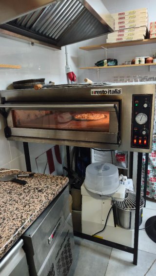 Horno Pizza Resto Italia + Soporte