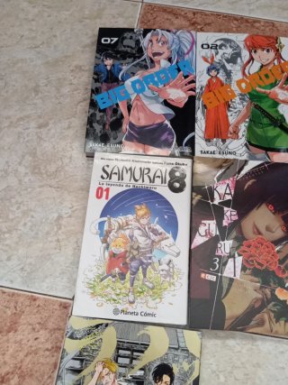 Mangas en castellano en perfecto estado