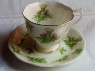 Taza y Platillo Royal Albert Cardo