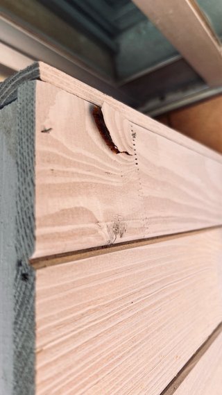 Caseta para perro de madera