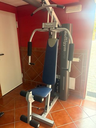 Bicicleta BH y Elíptica BH banco musculación etc.