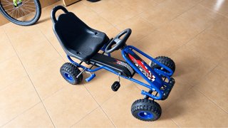 Kart a pedales azul Full Ahead
