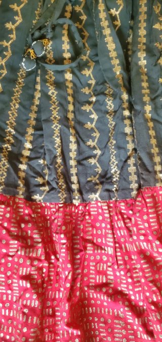 Falda de Bangladesh, estilo de india, boho, gitana