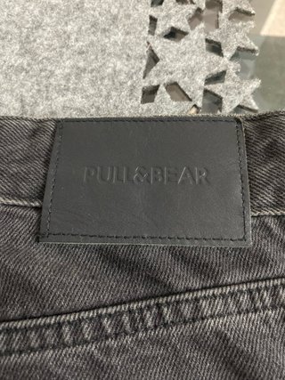 Vaqueros Pull&Bear negros vintage