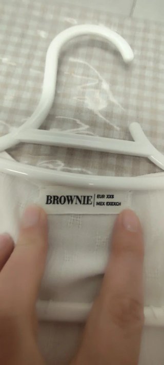 Blusa Brownie Blanca XXS